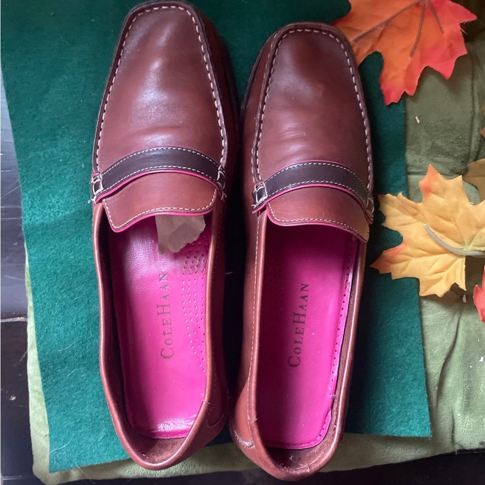 Cole Haan Men's Leather Loafers in Rich Brown